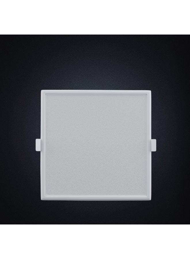 Nortek Lumia 18+ Watt Square 3 In 1 Led Panel Light Color Changing Led Light (cool White/warm White/natural White Ceiling Light For Living Room | Ultra Slim Design Ceiling Led Light Pack Of 1 - Image 3